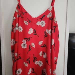 Womens floral dressy cami